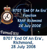 B707 'End Of An Era' Function, RAAF Richmond, 28 July 2008 ....