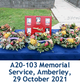 30th Anniversary Memoriam Service for A20-102 and Crew, 33 Squadron, RAAF Amberley, 29 October 2021 ....